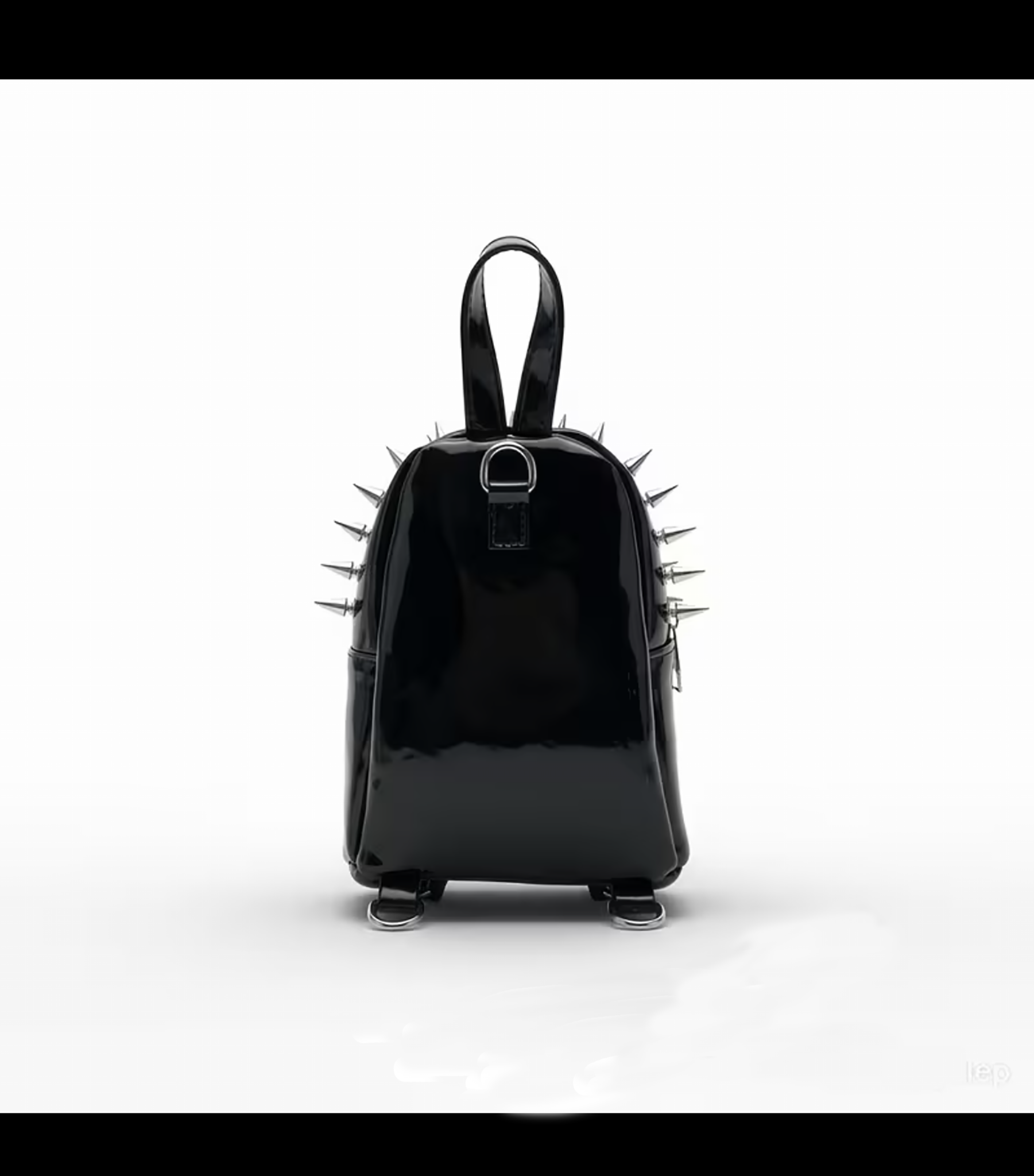 Black Studded Back Pack