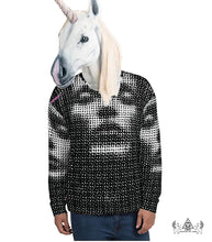 midnight priestess unisex sweatshirt made by chateau de lion front view cdl-swts-prstss-001