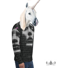 midnight priestess unisex sweatshirt made by chateau de lion side view cdl-swts-prstss-001