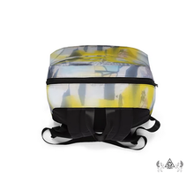 rise classic back pack made by chateau de lion top view cdl-rise-bkpk