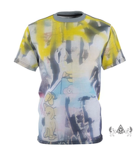 rise t shirt grafitti graphic made by chateau de lion front view cdl-tshrt-rise