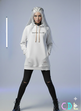 Designer Classic White Hoodie by Chateau De Lion
