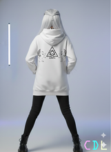 Designer Classic White Hoodie by Chateau De Lion