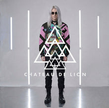 RVR GRL Baby Pink Bomber Jacket by Chateau De Lion featuring cyber punk anime artwork premium luxury fashion worn by male model