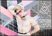 the raptor body harness made by chateau de lion. cdl-hns-rptr-01-blk